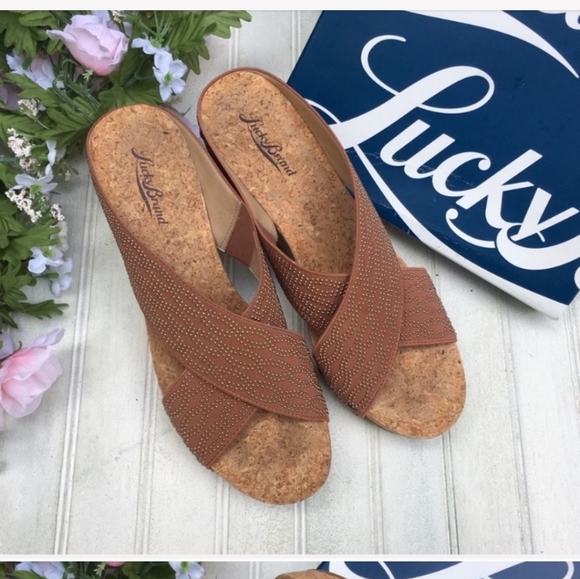 Lucky Brand “Miller 2” Espadrilles Wedges - Picture 1 of 6